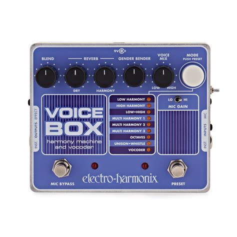 electro harmonix voice box gear page|harmony box for singing.